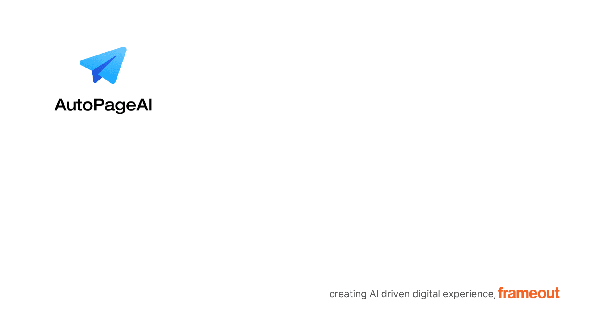 AutoPageAI Demo Video Thumbnail
